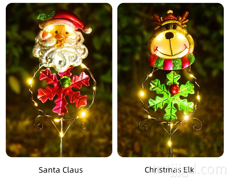 Outdoor Iron Christmas Light